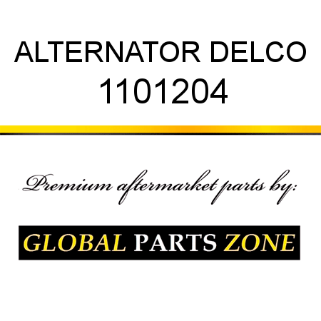 ALTERNATOR DELCO 1101204