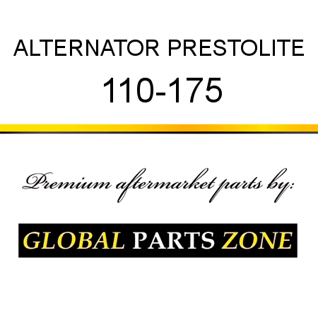 ALTERNATOR PRESTOLITE 110-175