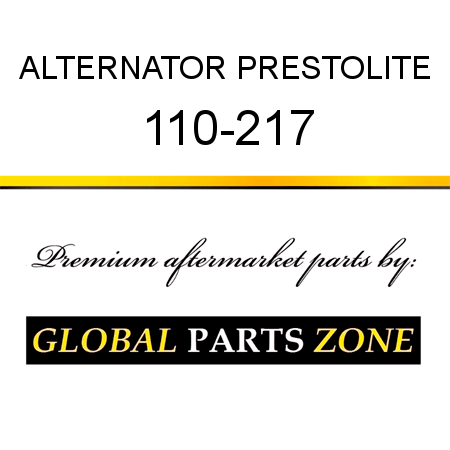 ALTERNATOR PRESTOLITE 110-217