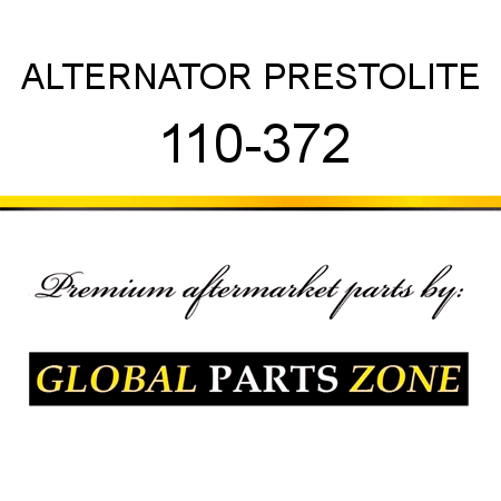 ALTERNATOR PRESTOLITE 110-372