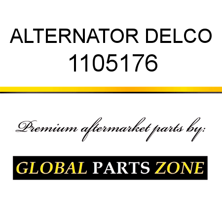 ALTERNATOR DELCO 1105176