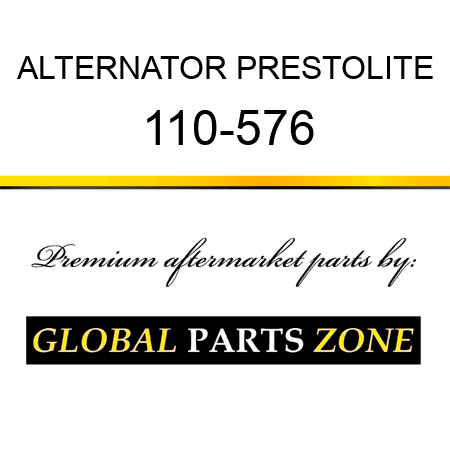 ALTERNATOR PRESTOLITE 110-576