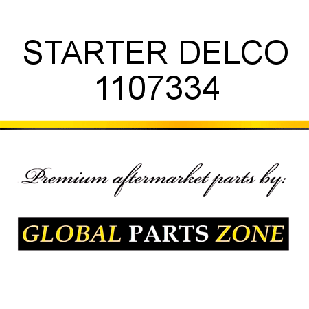 STARTER DELCO 1107334