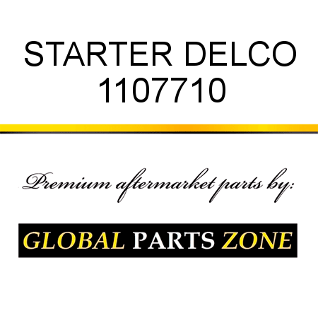 STARTER DELCO 1107710