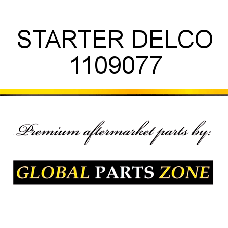 STARTER DELCO 1109077