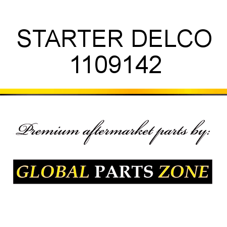 STARTER DELCO 1109142