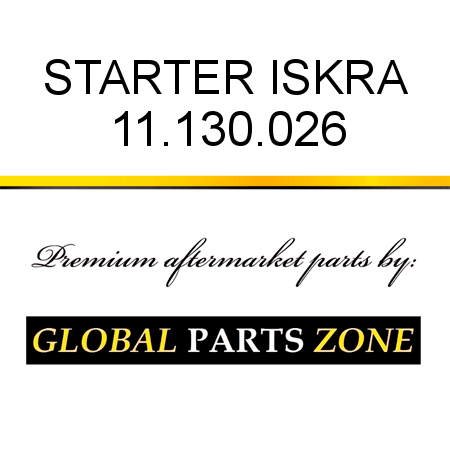 STARTER ISKRA 11.130.026