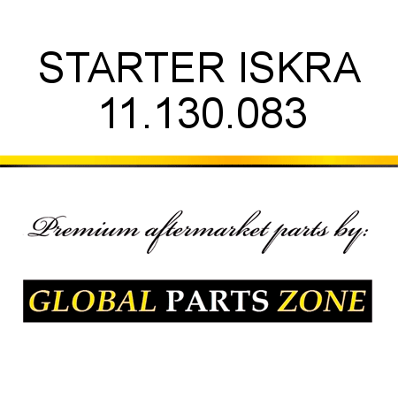 STARTER ISKRA 11.130.083