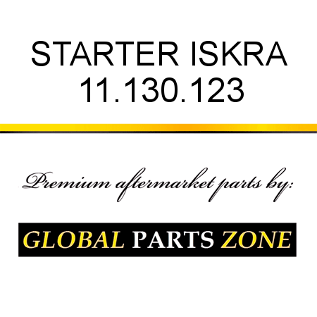 STARTER ISKRA 11.130.123