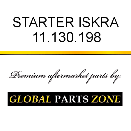 STARTER ISKRA 11.130.198