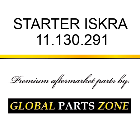 STARTER ISKRA 11.130.291