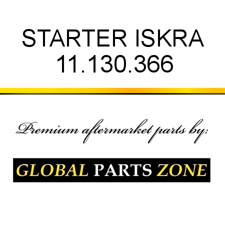 STARTER ISKRA 11.130.366