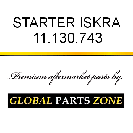 STARTER ISKRA 11.130.743