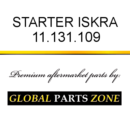 STARTER ISKRA 11.131.109