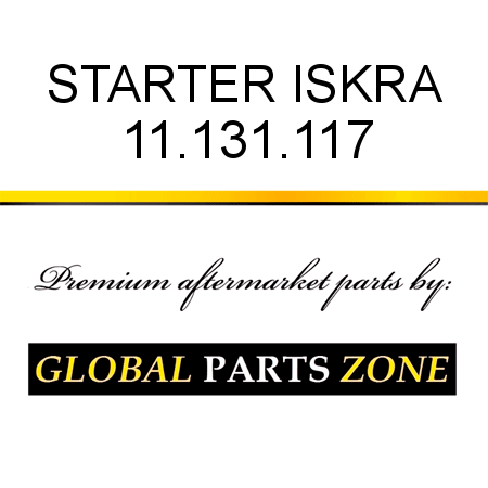 STARTER ISKRA 11.131.117