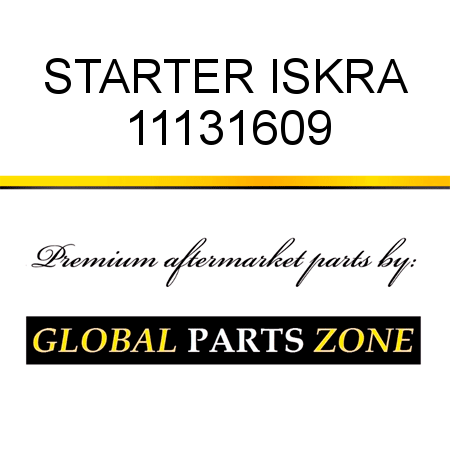 STARTER ISKRA 11131609