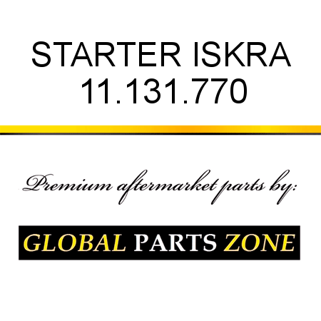 STARTER ISKRA 11.131.770