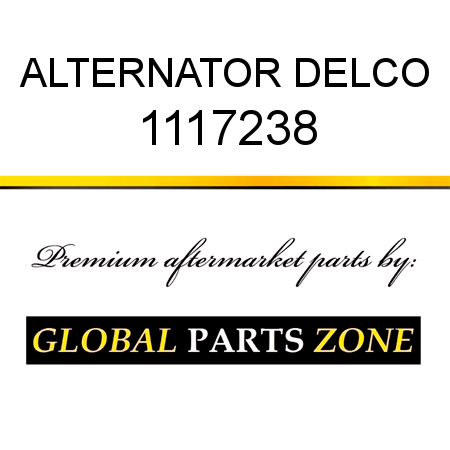 ALTERNATOR DELCO 1117238