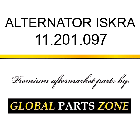 ALTERNATOR ISKRA 11.201.097