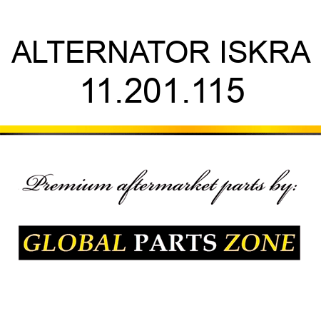 ALTERNATOR ISKRA 11.201.115