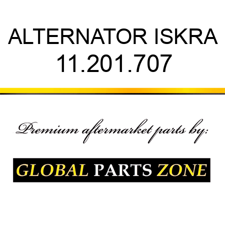 ALTERNATOR ISKRA 11.201.707