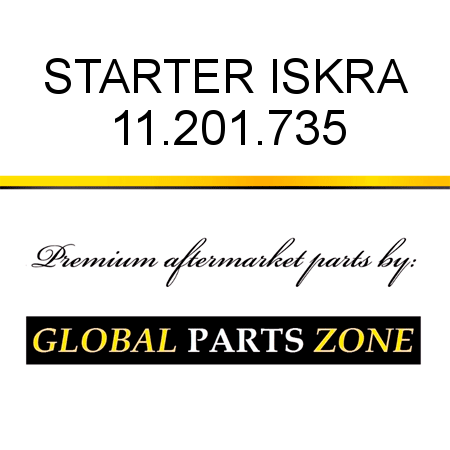 STARTER ISKRA 11.201.735