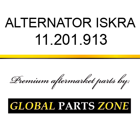 ALTERNATOR ISKRA 11.201.913