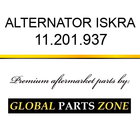 ALTERNATOR ISKRA 11.201.937