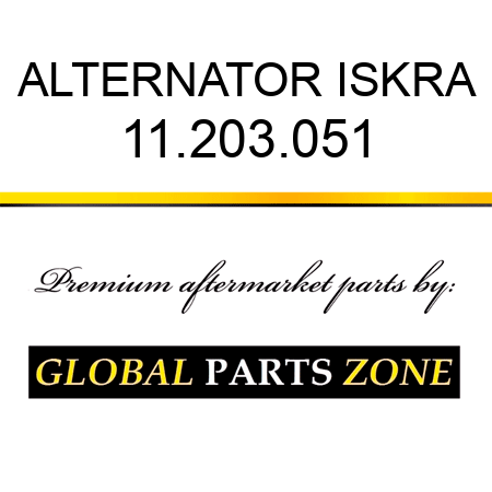 ALTERNATOR ISKRA 11.203.051