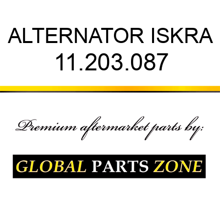 ALTERNATOR ISKRA 11.203.087