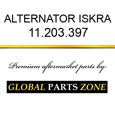 ALTERNATOR ISKRA 11.203.397