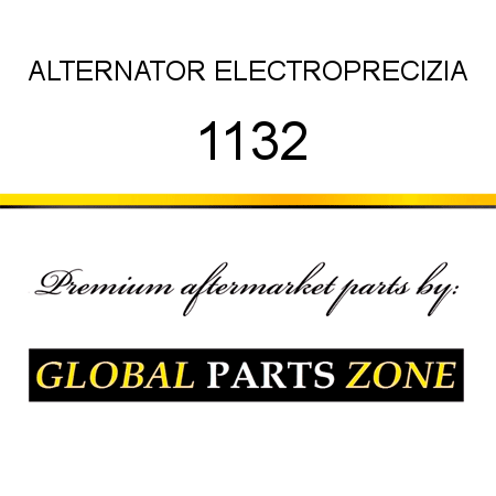 ALTERNATOR ELECTROPRECIZIA 1132