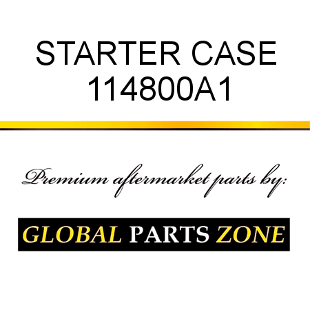 STARTER CASE 114800A1