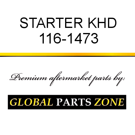 STARTER KHD 116-1473