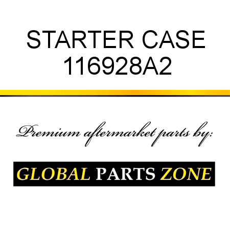 STARTER CASE 116928A2