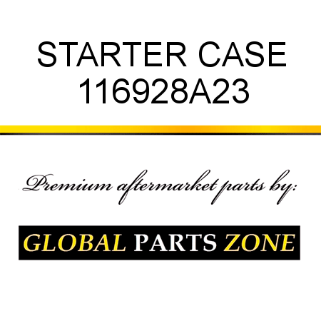 STARTER CASE 116928A23