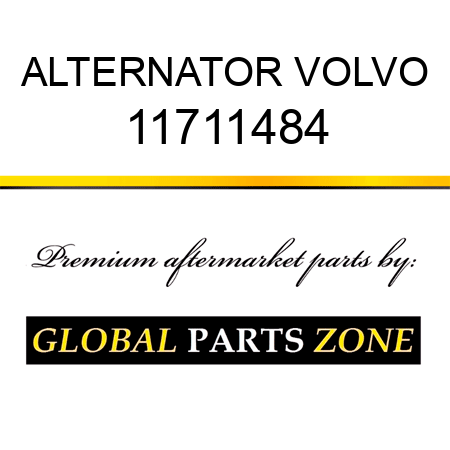 ALTERNATOR VOLVO 11711484