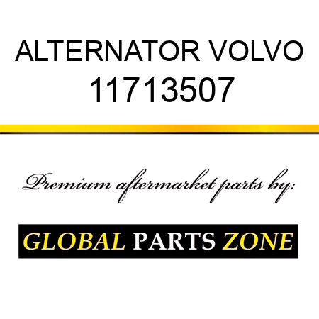 ALTERNATOR VOLVO 11713507