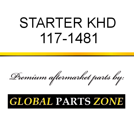 STARTER KHD 117-1481