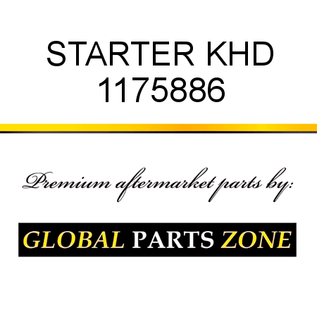STARTER KHD 1175886