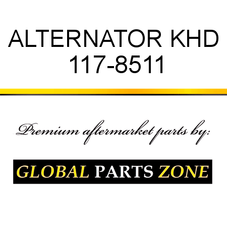 ALTERNATOR KHD 117-8511