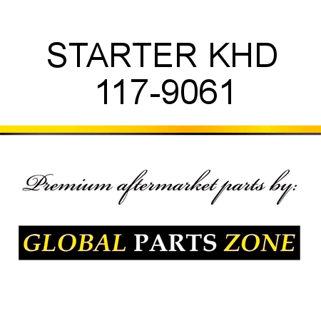 STARTER KHD 117-9061