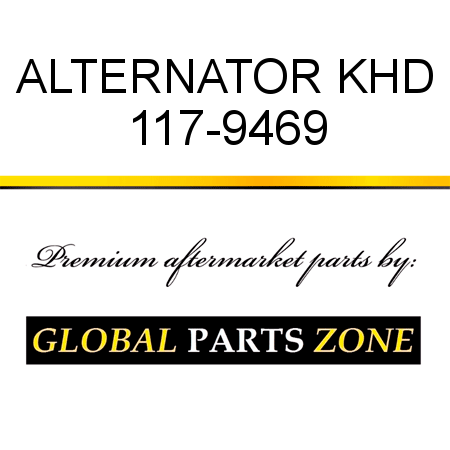 ALTERNATOR KHD 117-9469