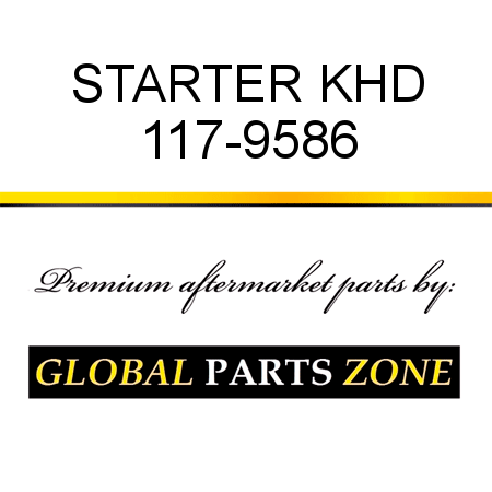 STARTER KHD 117-9586