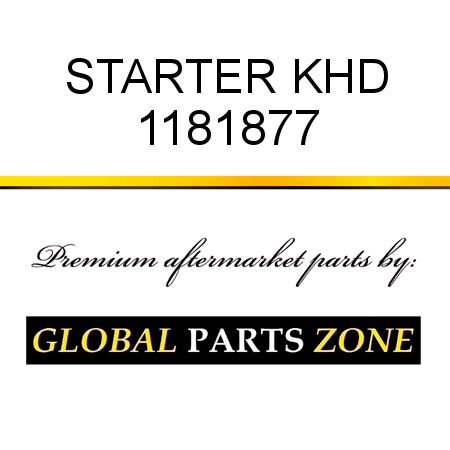 STARTER KHD 1181877