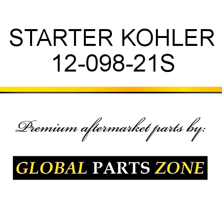 STARTER KOHLER 12-098-21S