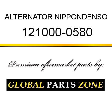 ALTERNATOR NIPPONDENSO 121000-0580