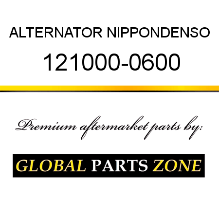 ALTERNATOR NIPPONDENSO 121000-0600