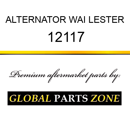ALTERNATOR WAI LESTER 12117