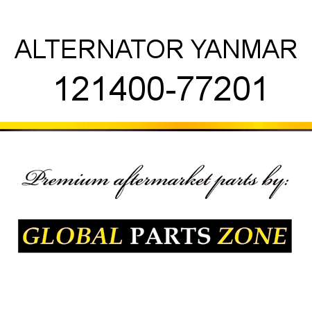 ALTERNATOR YANMAR 121400-77201